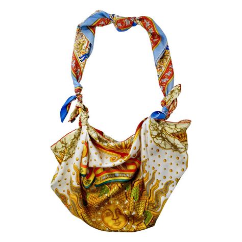 hermes scarf purse